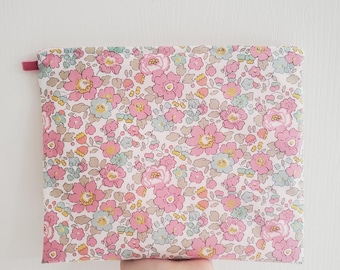 Liberty London Fabric Pouch - Floral Print Makeup Bag