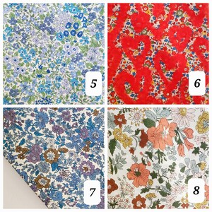 Liberty of London Schlafmaske / Tana Lawn Baumwolle 100% / Handgefertigt / Leichtgewicht / Seidenartiger Griff Bild 7