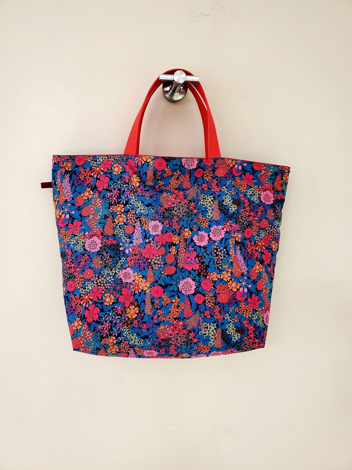 L Size Liberty Tana Lawn Tote Bag / Diaper Bag / Daycare Bag / - Etsy