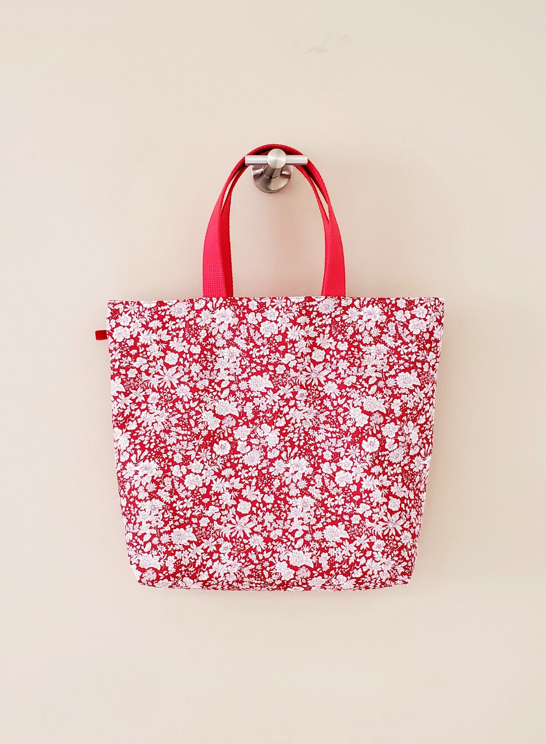 L Size / Liberty Quilting Cotton Tote Bag / Kids Bag