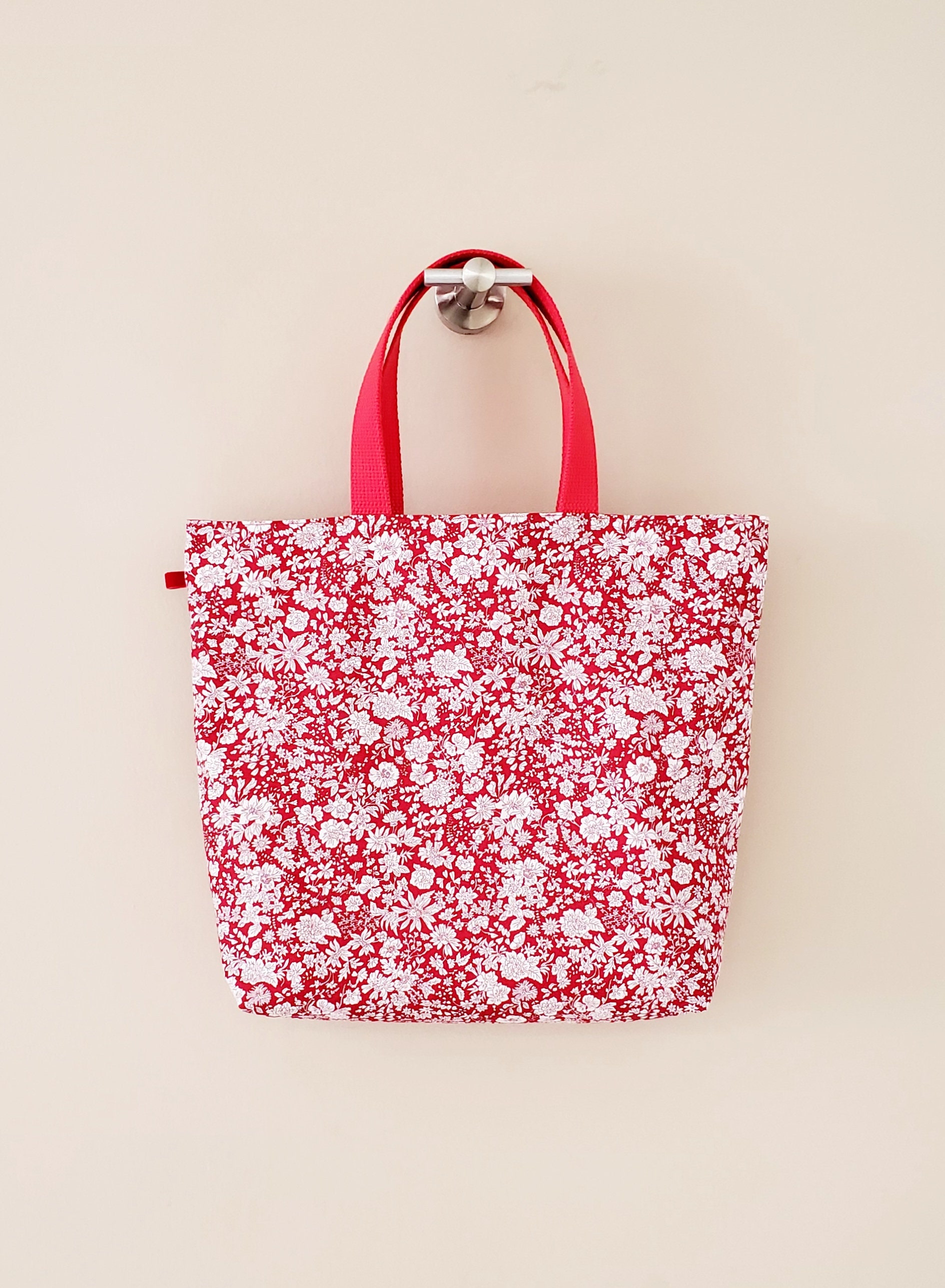 L Size / Liberty Quilting Cotton Tote Bag / Kids Bag