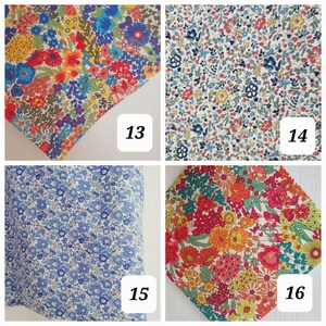 Liberty of London Schlafmaske / Tana Lawn Baumwolle 100% / Handgefertigt / Leichtgewicht / Seidenartiger Griff Bild 5
