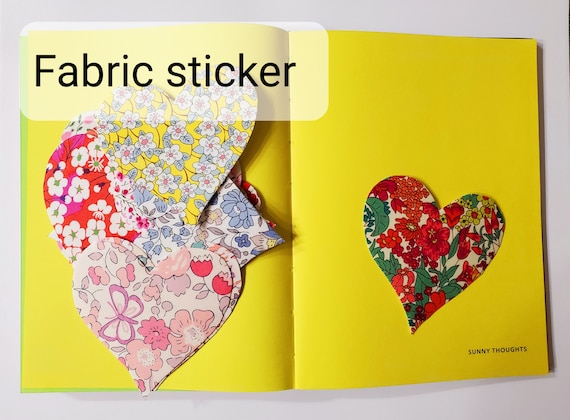 Buy 20pcs Fabric STICKER / Liberty Tana Lawn Sticker Pack / All
