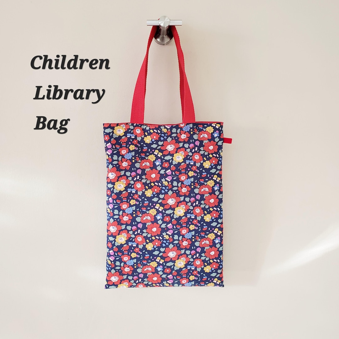 Liberty Tana Lawn Children's Tote Bag Floral Print Library Bag Etsy — free download