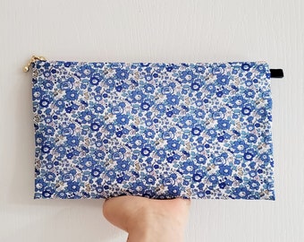 Liberty London Fabric Cosmetic Pouch, Floral Print Makeup Bag
