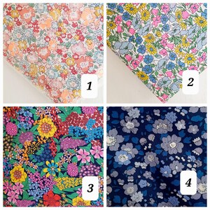 Liberty of London Schlafmaske / Tana Lawn Baumwolle 100% / Handgefertigt / Leichtgewicht / Seidenartiger Griff Bild 9