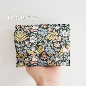 Liberty Cosmetic case / Liberty Tana Lawn / Soft Padded Card Case