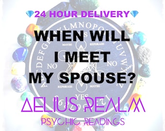 When Will I Meet My Future Spouse Psychic Reading