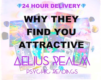 What Do They Find Attractive About Me Love Relationship Crush Soulmate Twin Flame Same Day Psychic Reading