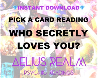 Who Is Secretly In Love With You Same Day Psychic Reading Pick-a-Card Timeless