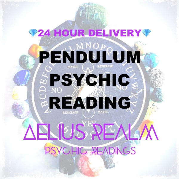 PENDULUM Reading - Yes or No Reading 24 Hours Reading Psychic Reading