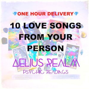 Emergency One Hour Love Songs From My Person Of Interest Psychic Reading