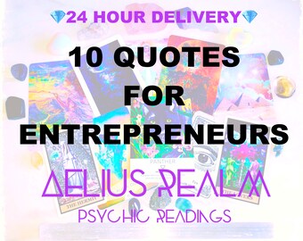 Motivational Quotes And Affirmations For Entrepreneurs Same Day Psychic Reading