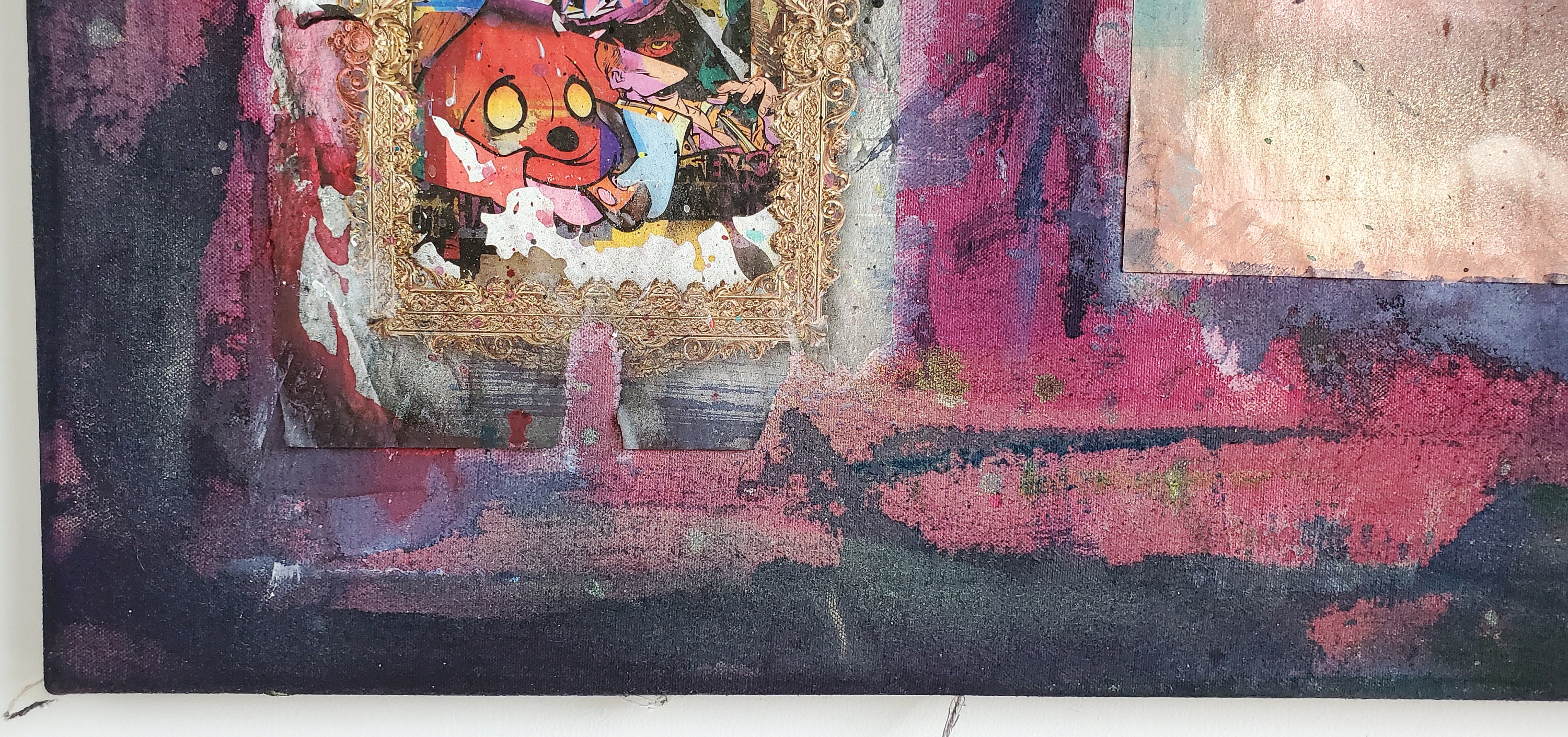 Recherche' Decoración abstracta del arte de la pintura | Etsy