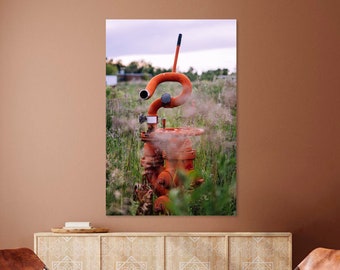Abandoned Industrial Fire Hydrant - Canada - Unframed Photography Print - Poster - Wall Print - Wall Décor