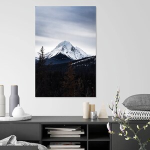 Jasper Mountain Peak Canada Unframed Photography Print Fine Art Print Wall Print Wall Décor image 5