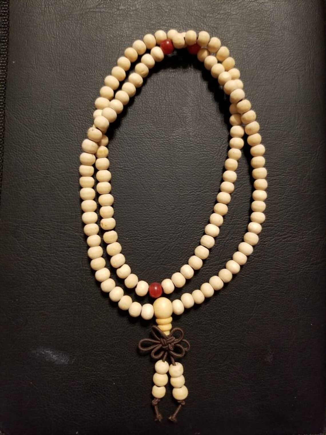 Buddhist Mala 108 Wooden Beads Counting Beads Meditation Etsy