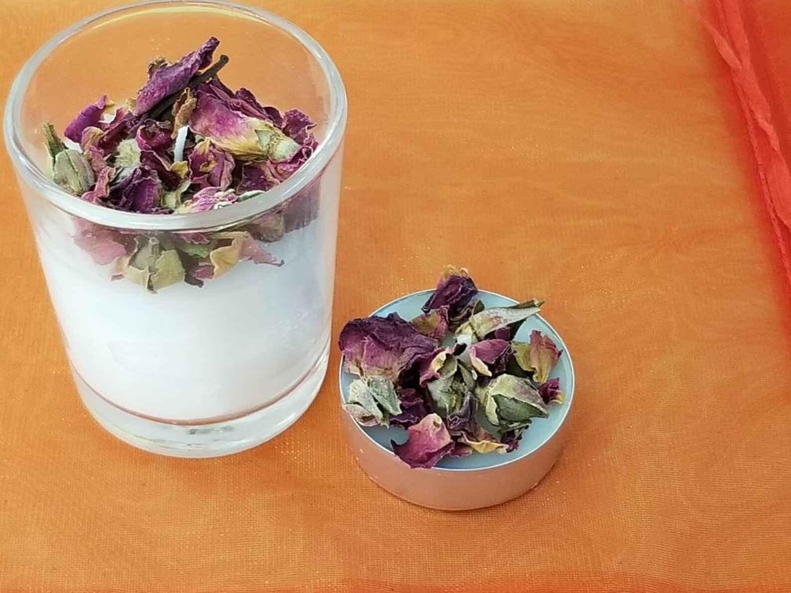 Rose Tea Light Candles Aromatherapy Tealight Candles Etsy