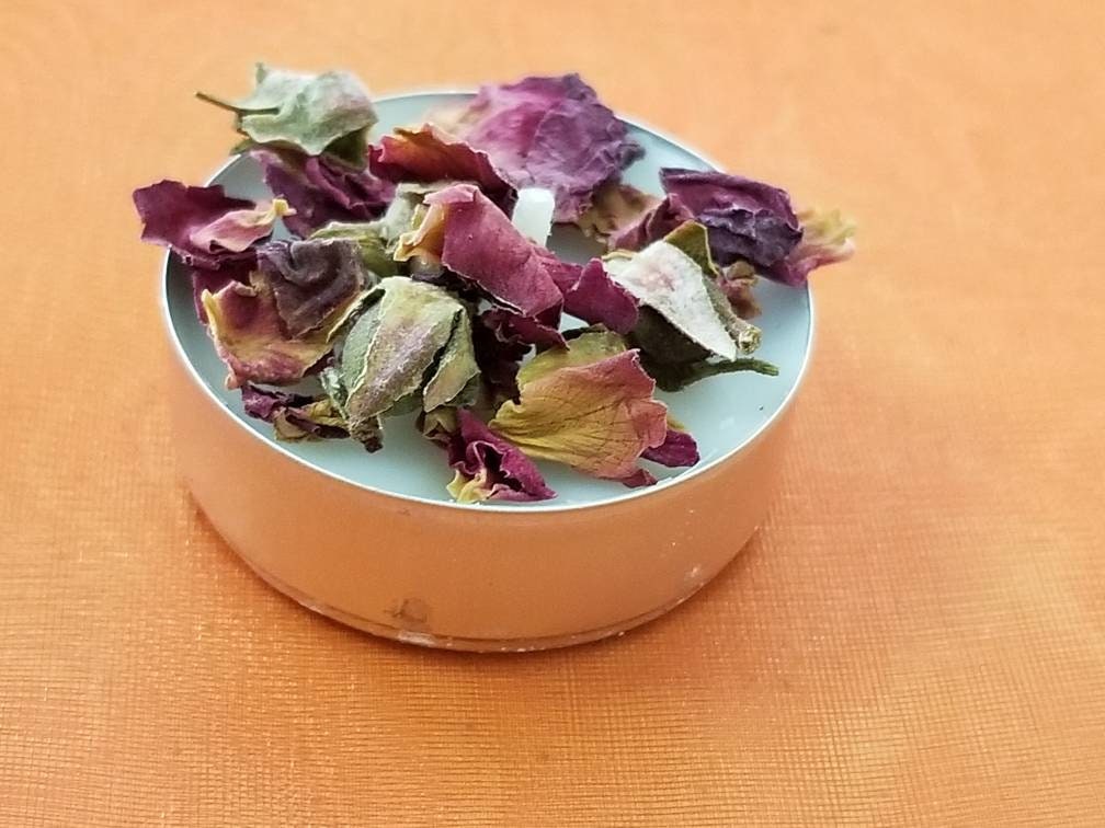 Rose Tea Light Candles Aromatherapy Tealight Candles Etsy