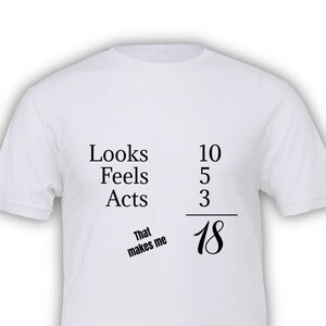 Funny 18th Birthday Tshirt - Eighteenth Bday Present - FREE US SHIPPING