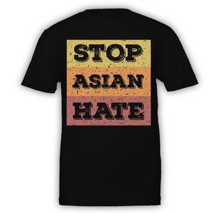 Stop Asian Hate Crimes T-shirt Hate Is A Virus Shirt, End Hate Tee, Stop Asian American Hate, Asian Is Not A Virus Shirt