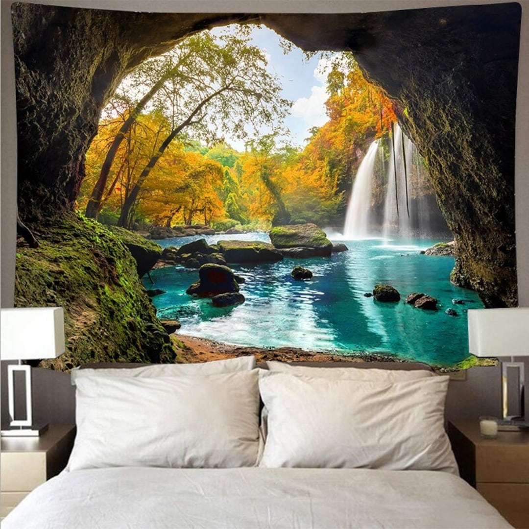 Waterfall tapestry new arrivals