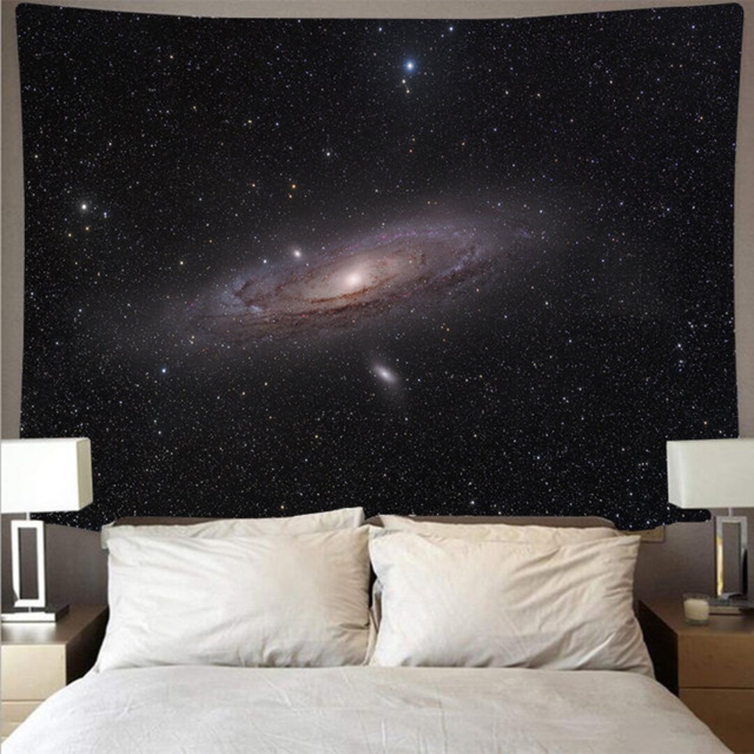 Galaxy Tapestry for Bedroom Large and Small Outer Space Wall Hanging ...