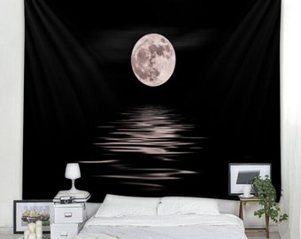 Moon Over Water Etsy