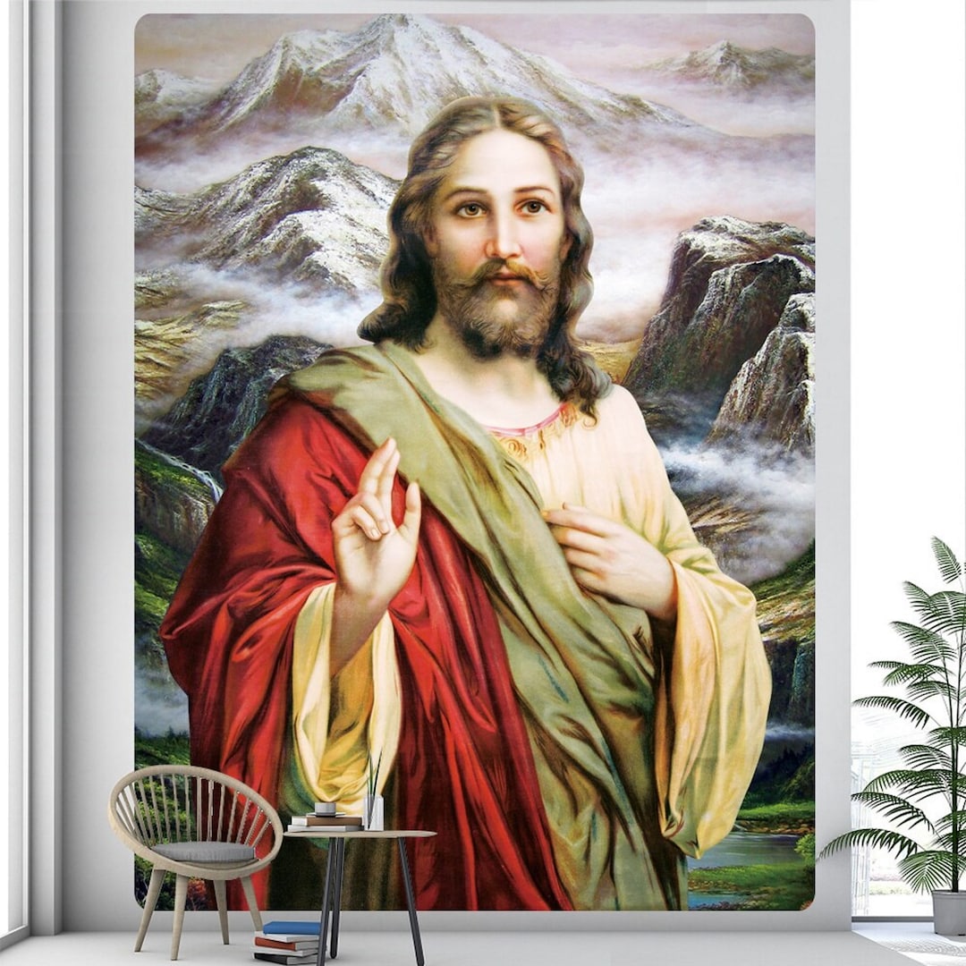 Tapestry jesus hotsell