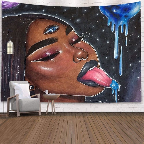 African American Art Wall Tapestry Etsy