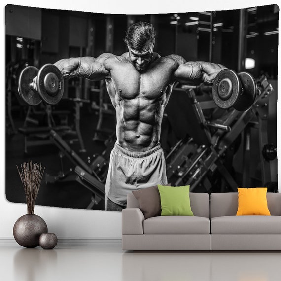 Gym wall tapestry hotsell