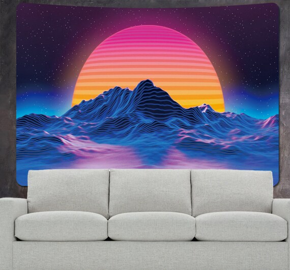 Retro wall tapestry new arrivals