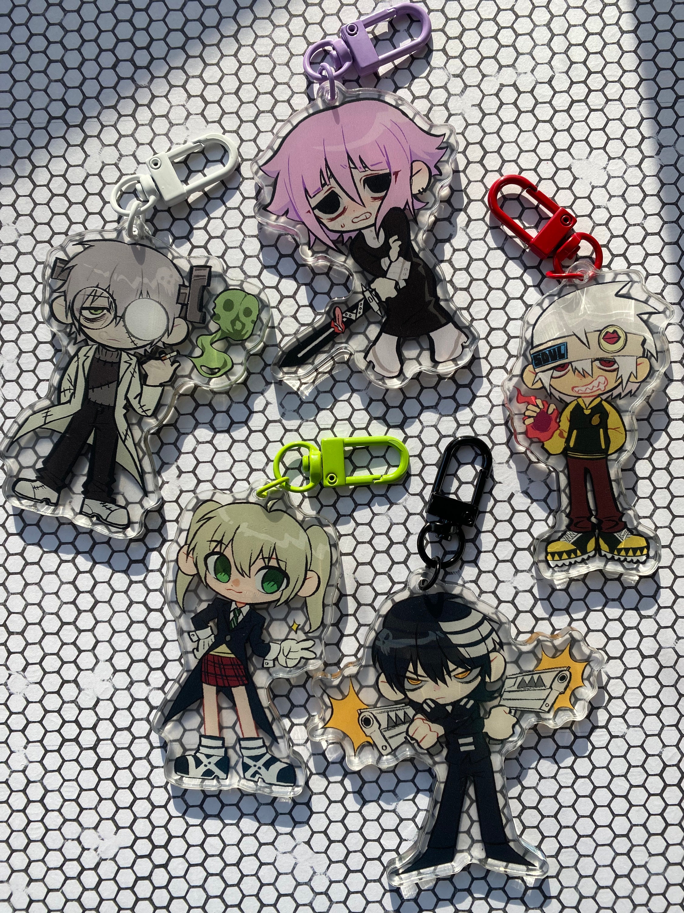 Anime NOBLESSE Keychain Cartoon Anime Acrylic Pendent Key Ring Gift