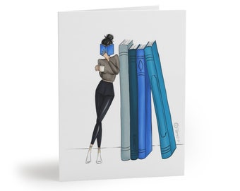 I&#39;m Booked // Blank Greeting Card