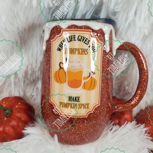 Pumpkin Spice Mug Tumbler