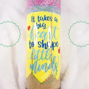 Pencil Tumbler/Teacher Tumbler
