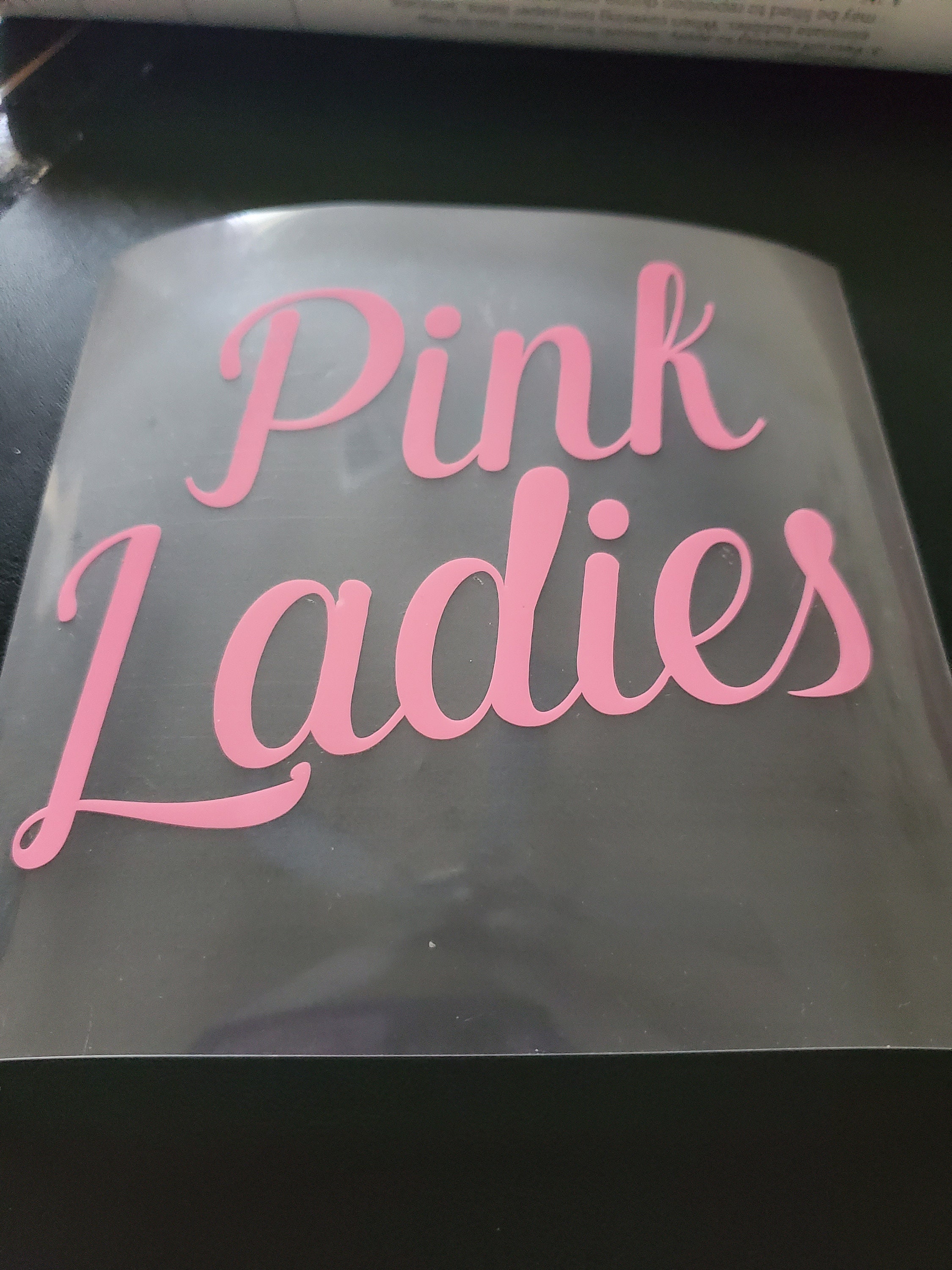 Pink Ladies/tbirds Grease Iron On Etsy