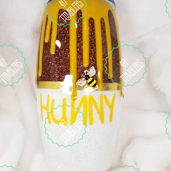 Honey Pot Barrel Glitter Epoxy Tumbler