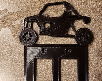 Polaris RZR 2 Seat Side View Light Switch Cover