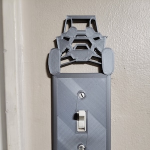 Polaris RZR Front View Light Switch Plate