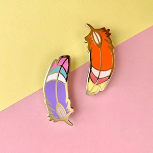 Loftwing Feather Enamel Pin