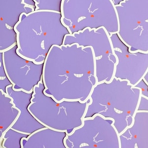 Spooky Ghost Vinyl Sticker