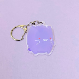 Cute Ghost Acrylic Keychain