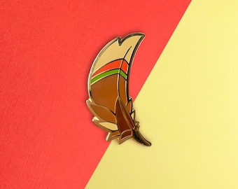 Fire Emblem Tibarn Feather Enamel Pin
