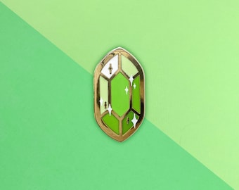 LoZ - Rupee Enamel Pin