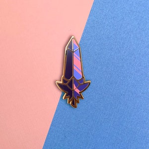 Gigantamax Corviknight Feather Enamel Pin