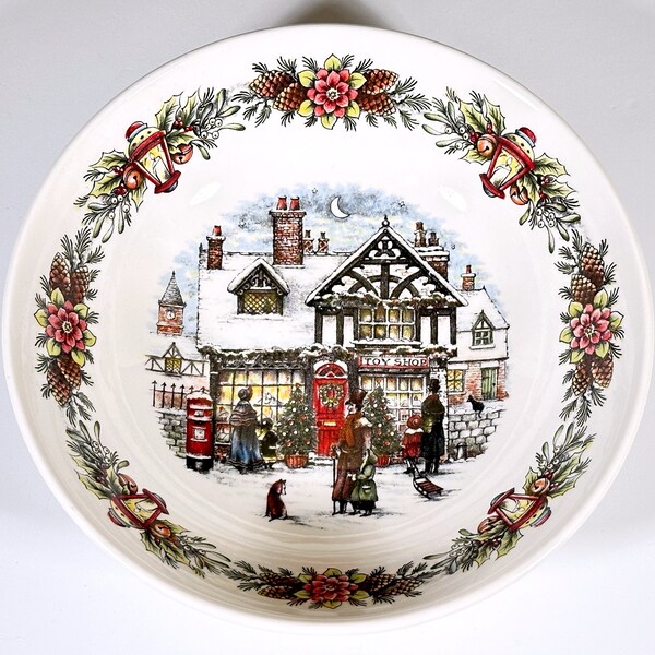 ROYAL STAFFORD Burslem Christmas Bowl (19.5cm)