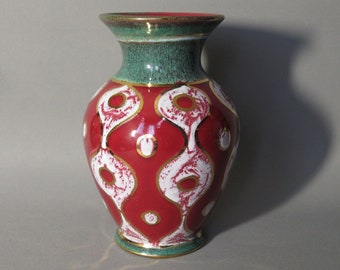 Vintage Art Deco Royal Zuid Holland GOUDA Vase
