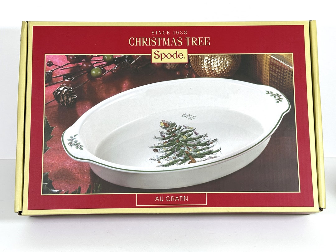 Spode Christmas Tree AU Gratin/bowl Etsy UK