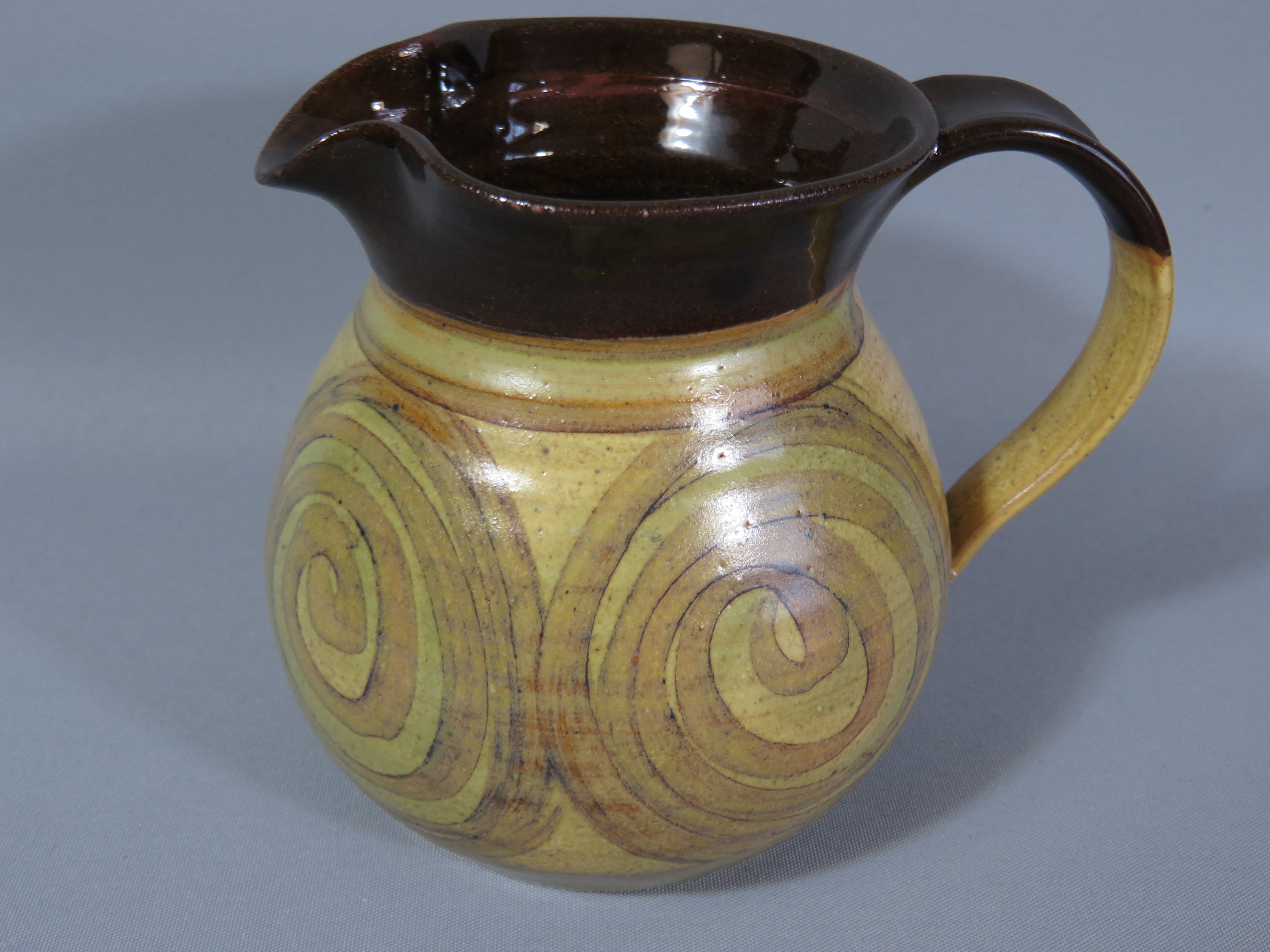 Vintage Alvingham Studio Pottery Jug / Pitcher Hand Made and Etsy